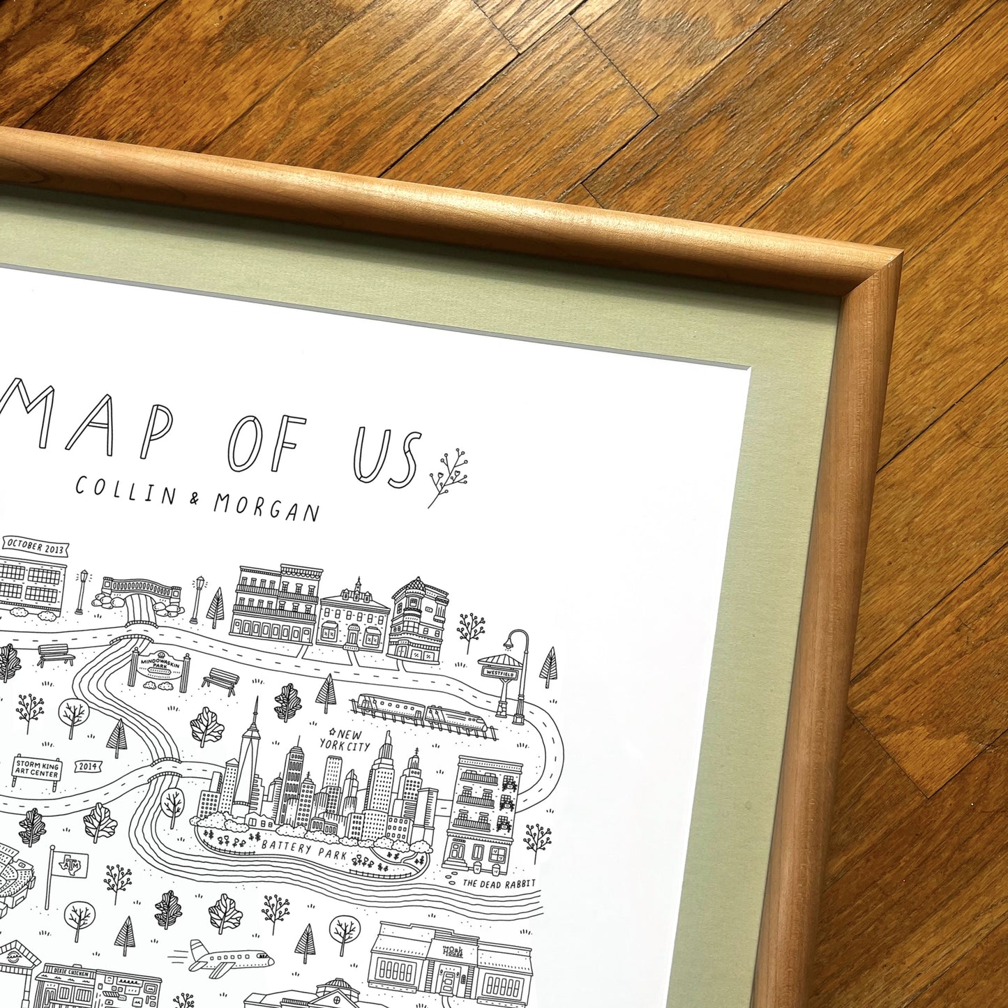 Map of Us - 12 Locations - August 2026 Delivery