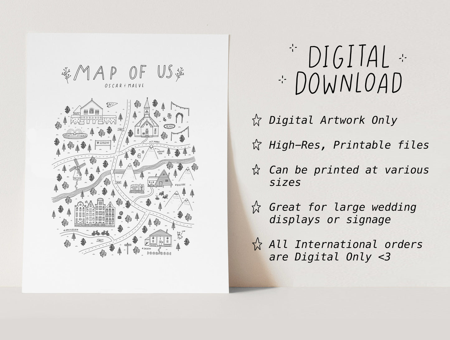 Mini Map of Us - 5 Locations - April 2026 Delivery