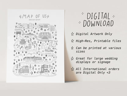 Map of Us - 8 Locations - April 2026 Delivery