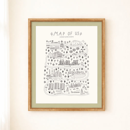 Map of Us - 8 Locations - August 2026 Delivery