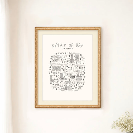 Map of Us - 5 Locations - August 2026 Delivery