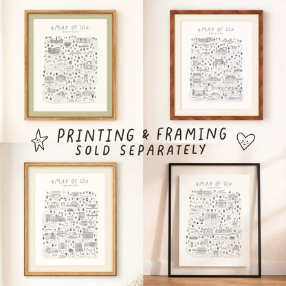 Map of Us - 8 Locations - August 2026 Delivery