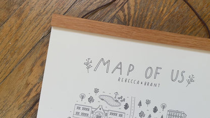 Mini Map of Us - 5 Locations - April 2026 Delivery